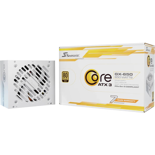 650W Seasonic Core GX-650-V2-WHITE Kabelmanagement