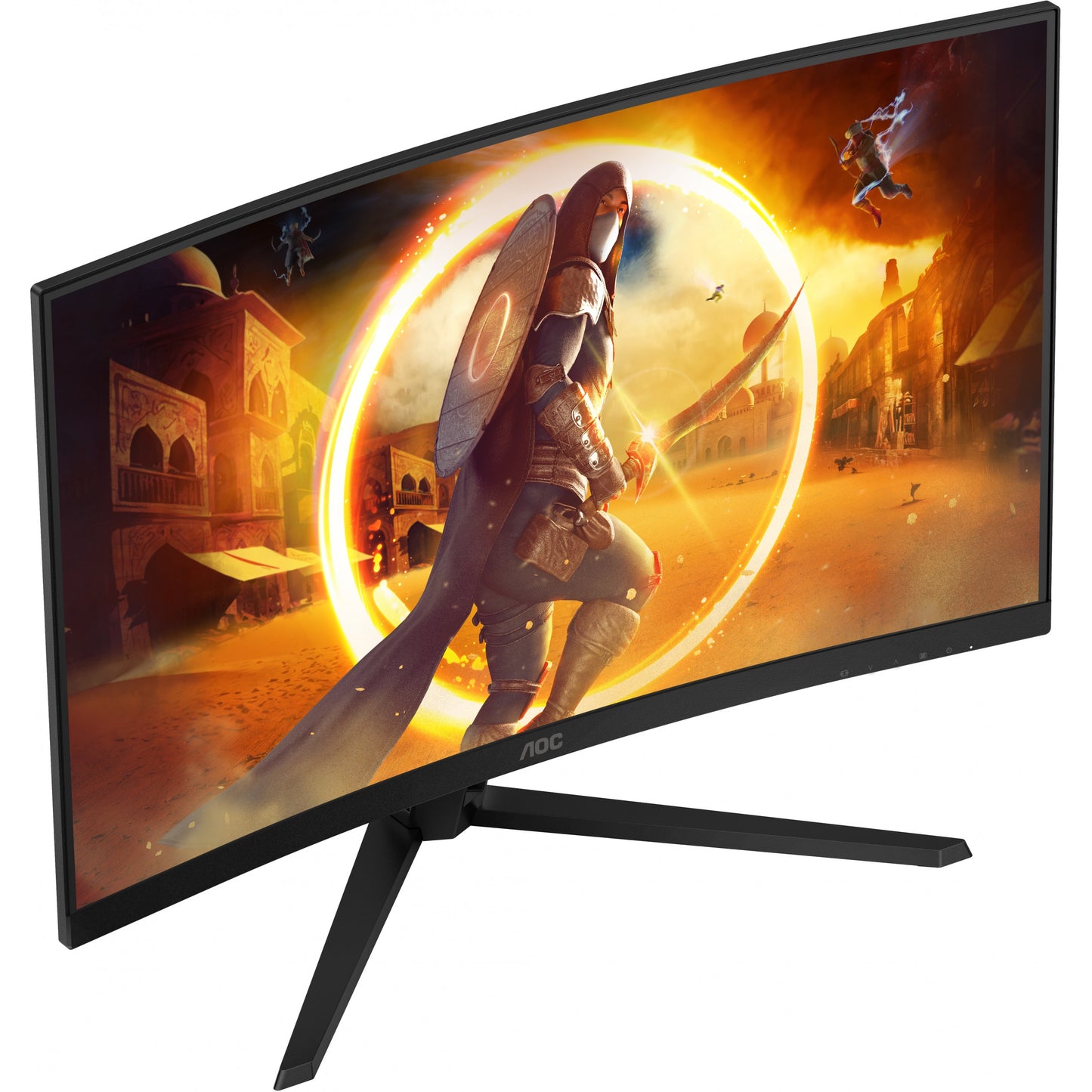 81,3cm/32" (2560x1440) AOC Gaming CQ32G4VE 16:9 QHD Curved FastVA 0,5ms 180Hz HDR10 HDMI DP Black