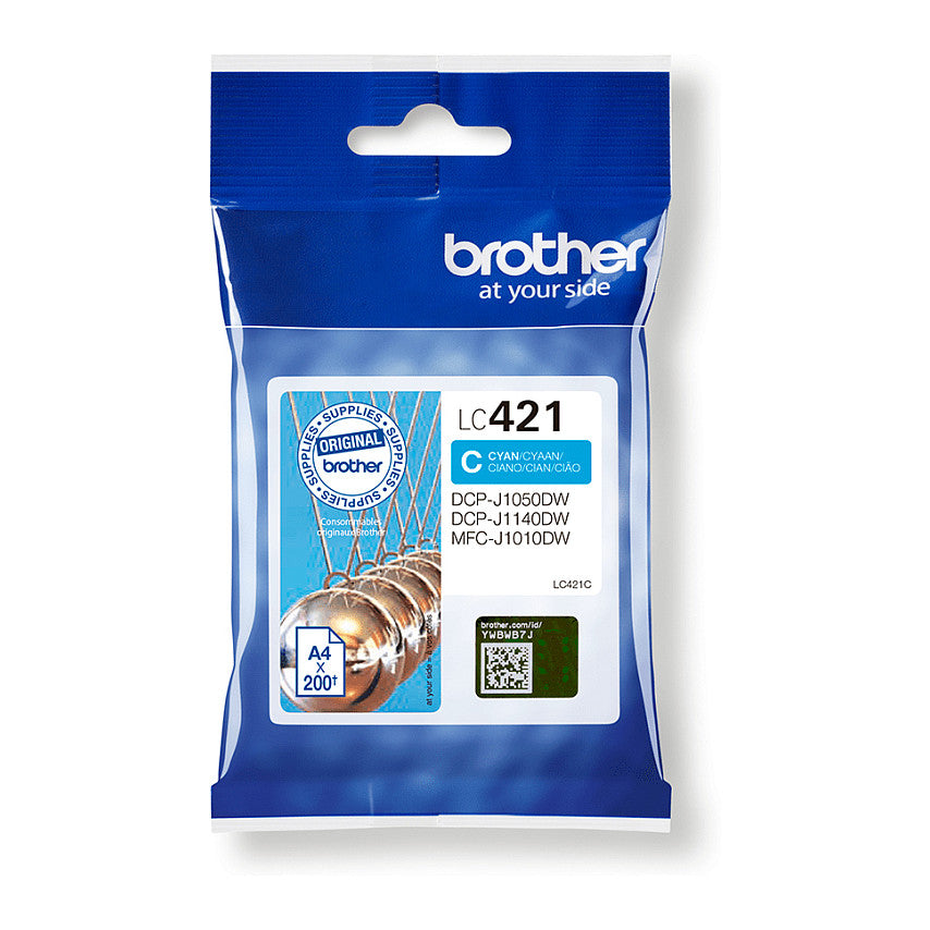 Brother LC421C Cyan Tintenpatrone
