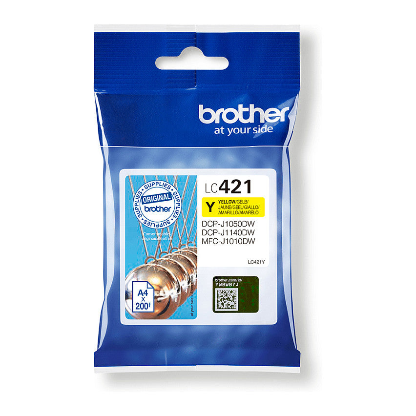 Brother LC421Y Gelb Tintenpatrone