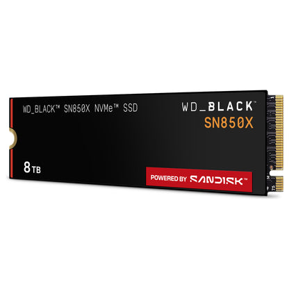 M.2 8TB WD Black SN850X NVMe PCIe 4.0 x 4