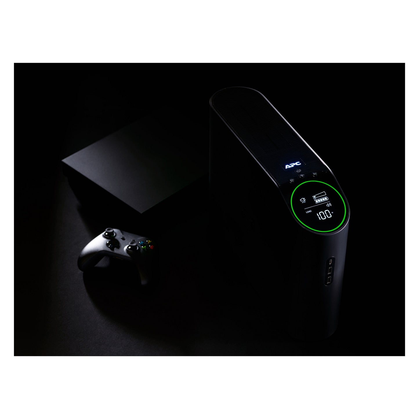 APC Back-UPS Pro Tower 2200VA 1320W 4xSchuko 2xIEC C13 Ausgänge RGB Beleuchtung
