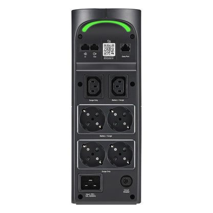 APC Back-UPS Pro Tower 2200VA 1320W 4xSchuko 2xIEC C13 Ausgänge RGB Beleuchtung