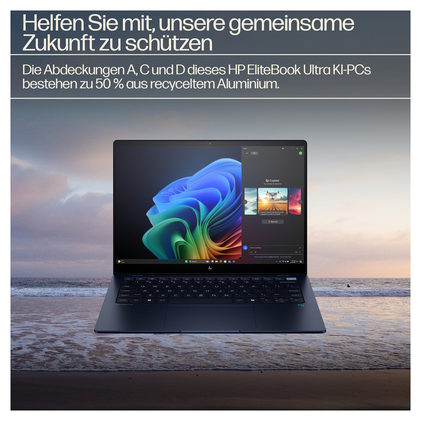 HP AI EliteBook Ultra G1q QS X1E7810 16GB/1TBSSD/W11Pro Touch