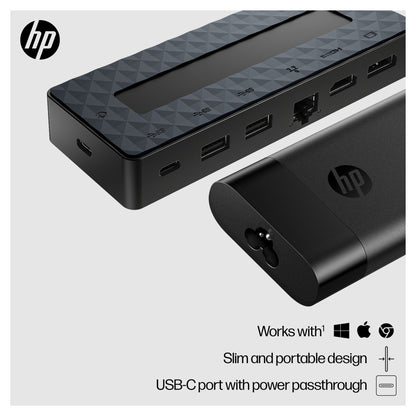 D HP universal USB-C multiport HUB/Laptop Charger