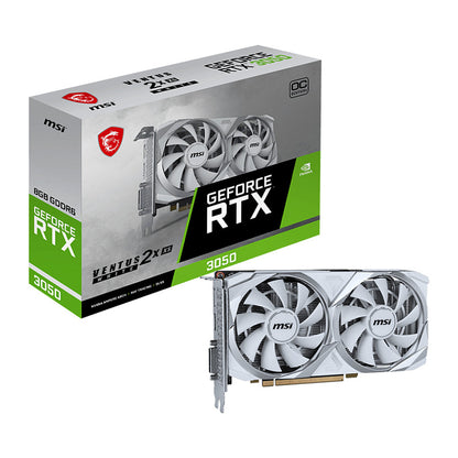 RTX 3050 8GB MSI Ventus 2X XS White OC GDDR6