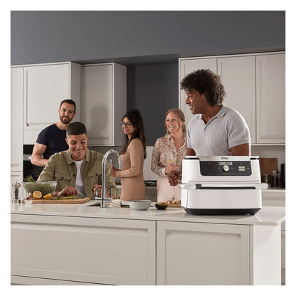Ninja AF500EUWH Foodi FlexDrawer 10,4L Heißluftfritteuse Weiß