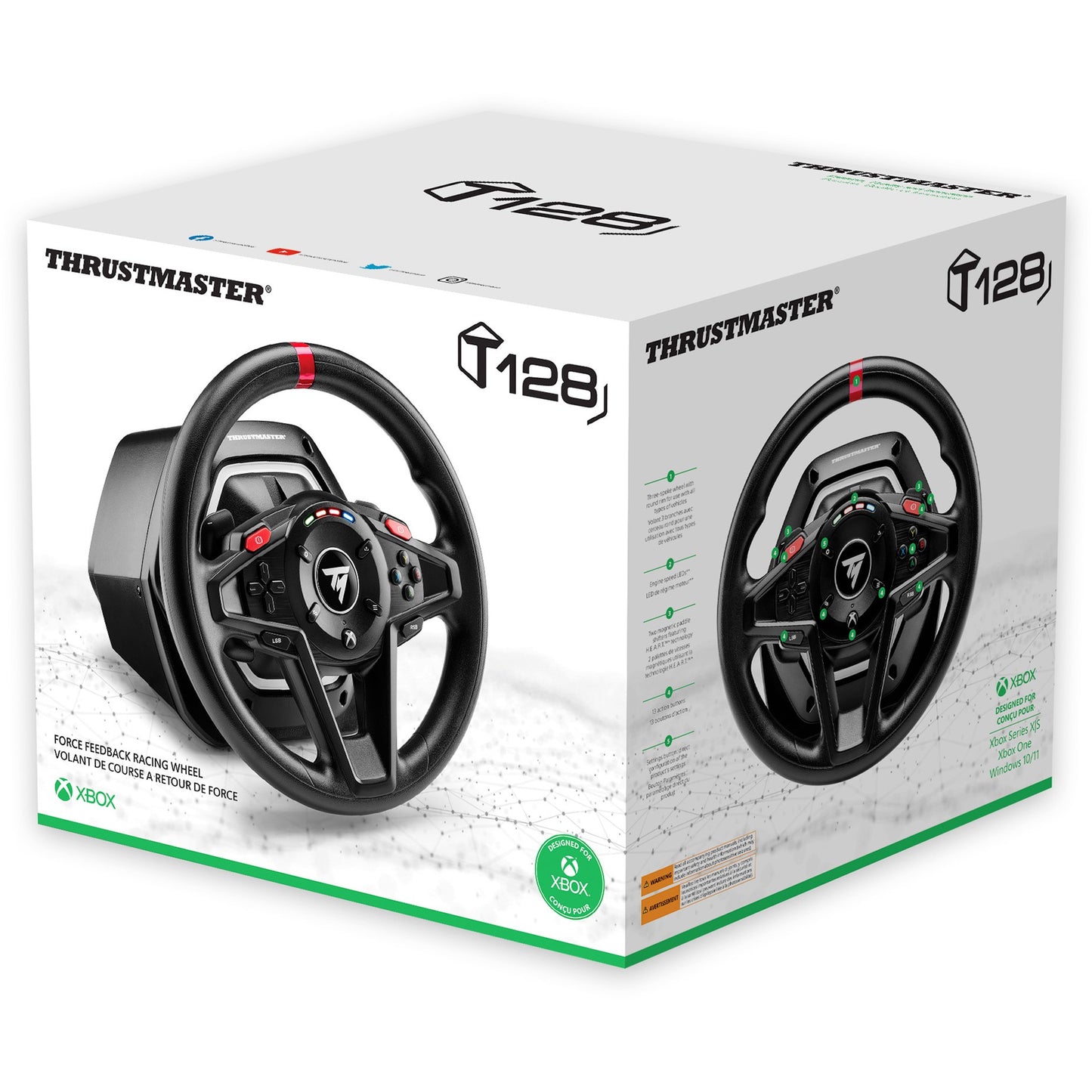 Thrustmaster T128 Lenkrad- und Pedale-Set PC/Xbox