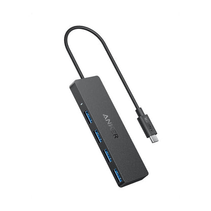 Anker 4-in1 Data Hub USB-A 4 x UBS-A 3.0 5Gbit/s inkl. 20cm Kabel black
