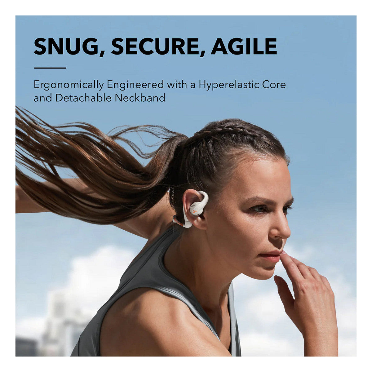 Anker Soundcore AeroFit Pro true wireless in-Ear Headphones white