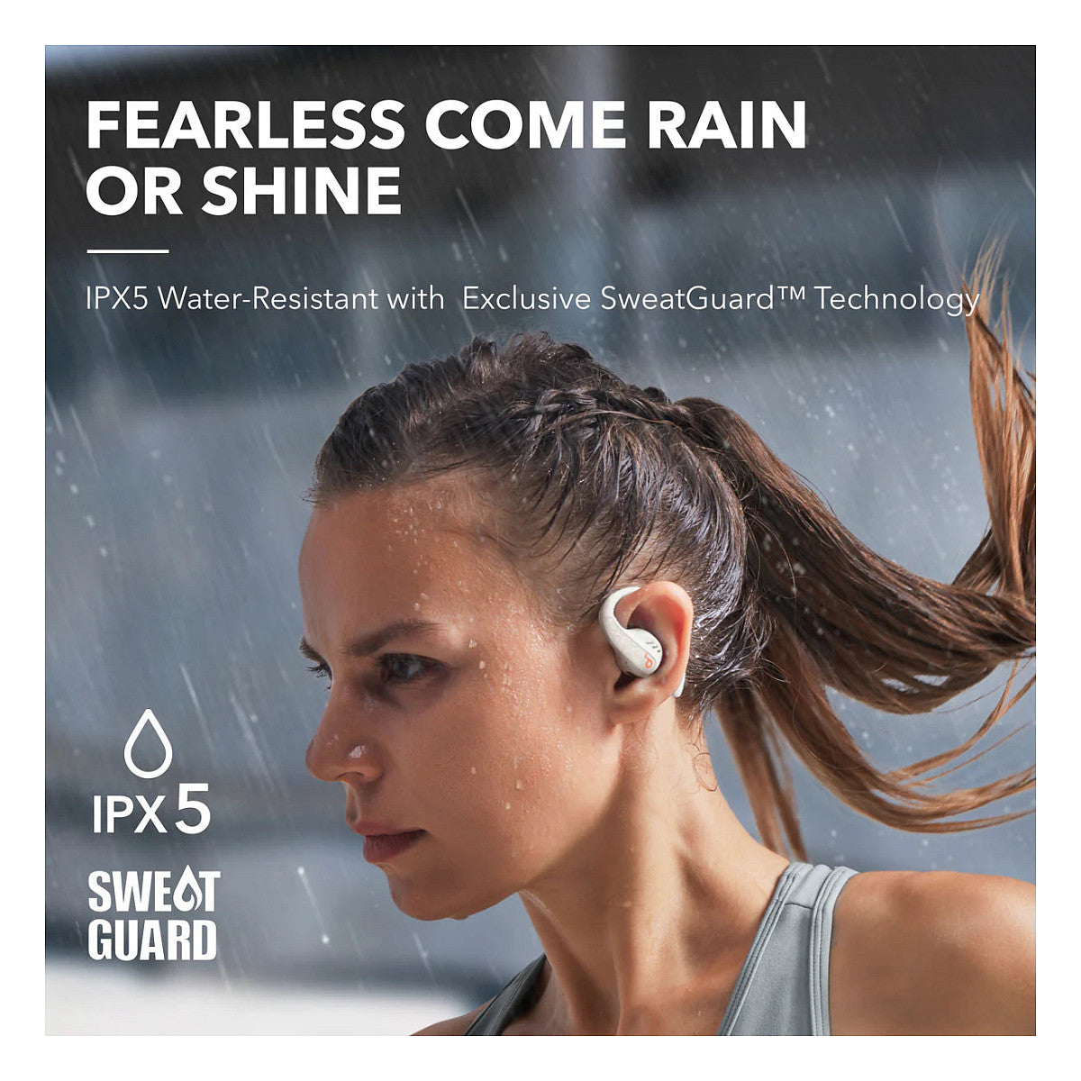 Anker Soundcore AeroFit Pro true wireless in-Ear Headphones white