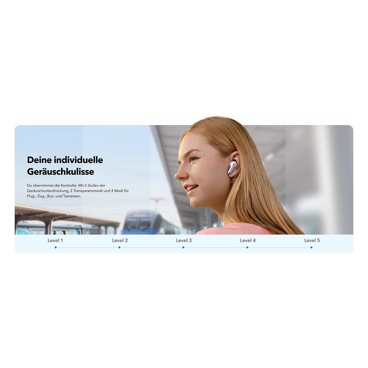 Anker Soundcore Liberty 4 NC true wireless in-Ear Headphones white