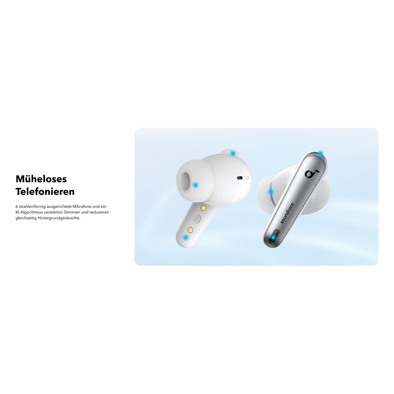 Anker Soundcore Liberty 4 NC true wireless in-Ear Headphones white