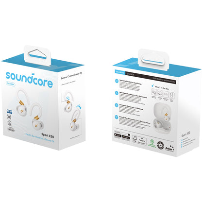 Anker Soundcore Sport X20 true wireless in-Ear Headphones white