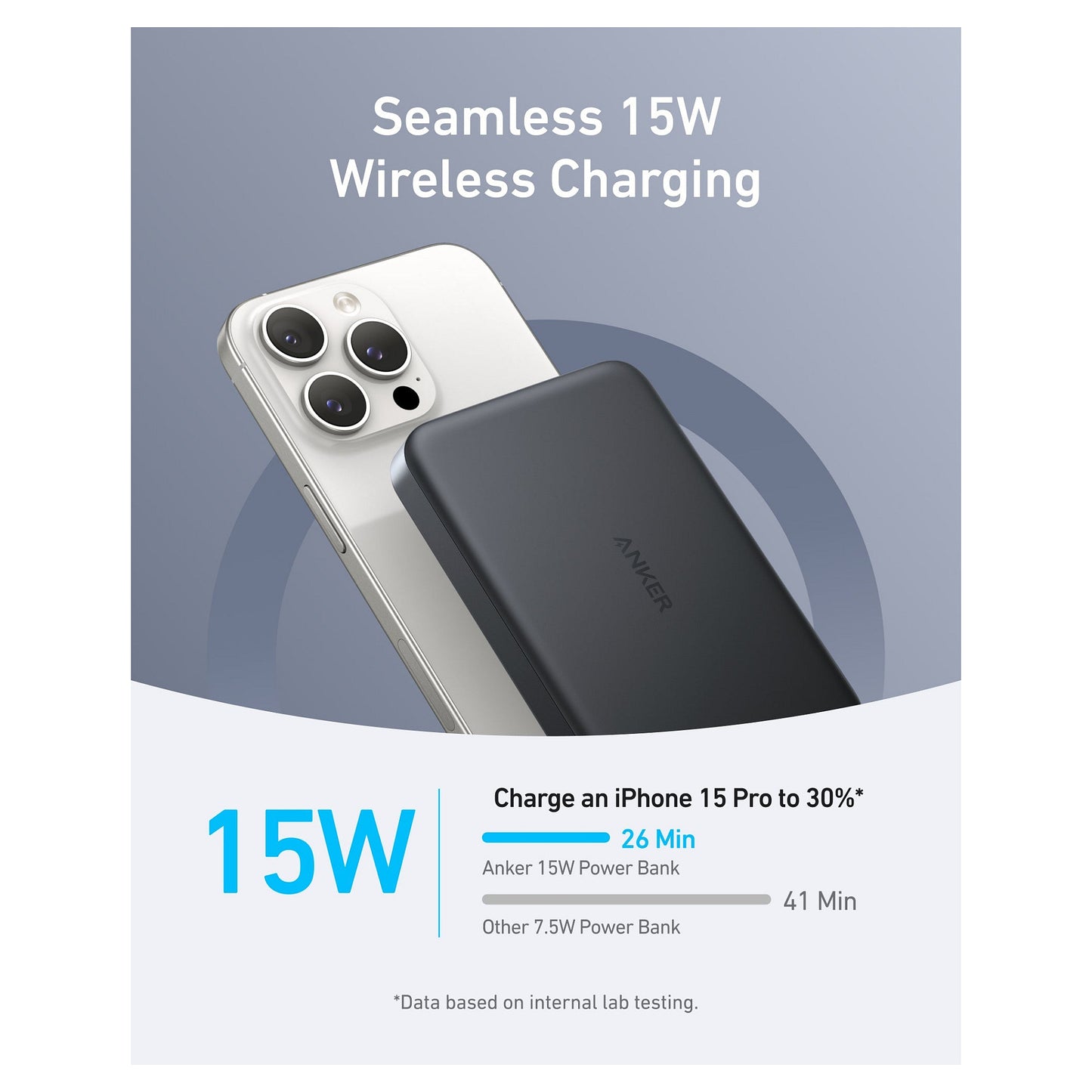 Anker MagGo PowerBank 10.000 mAh Slim magnetic black