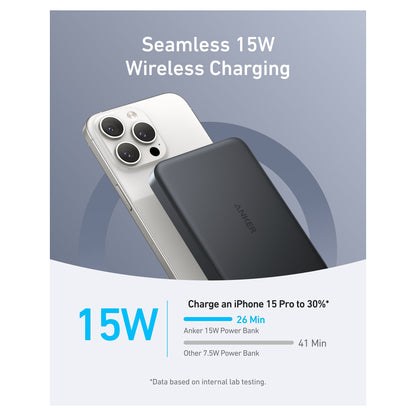 Anker MagGo PowerBank 10.000 mAh Slim magnetic black