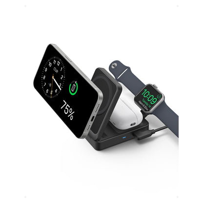 Anker MagGo wireless Charger 15W 3-in-1 black