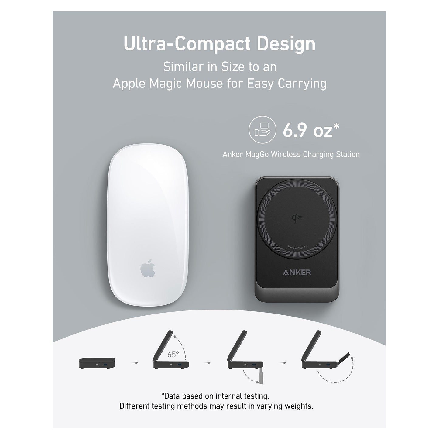 Anker MagGo wireless Charger 15W 3-in-1 black