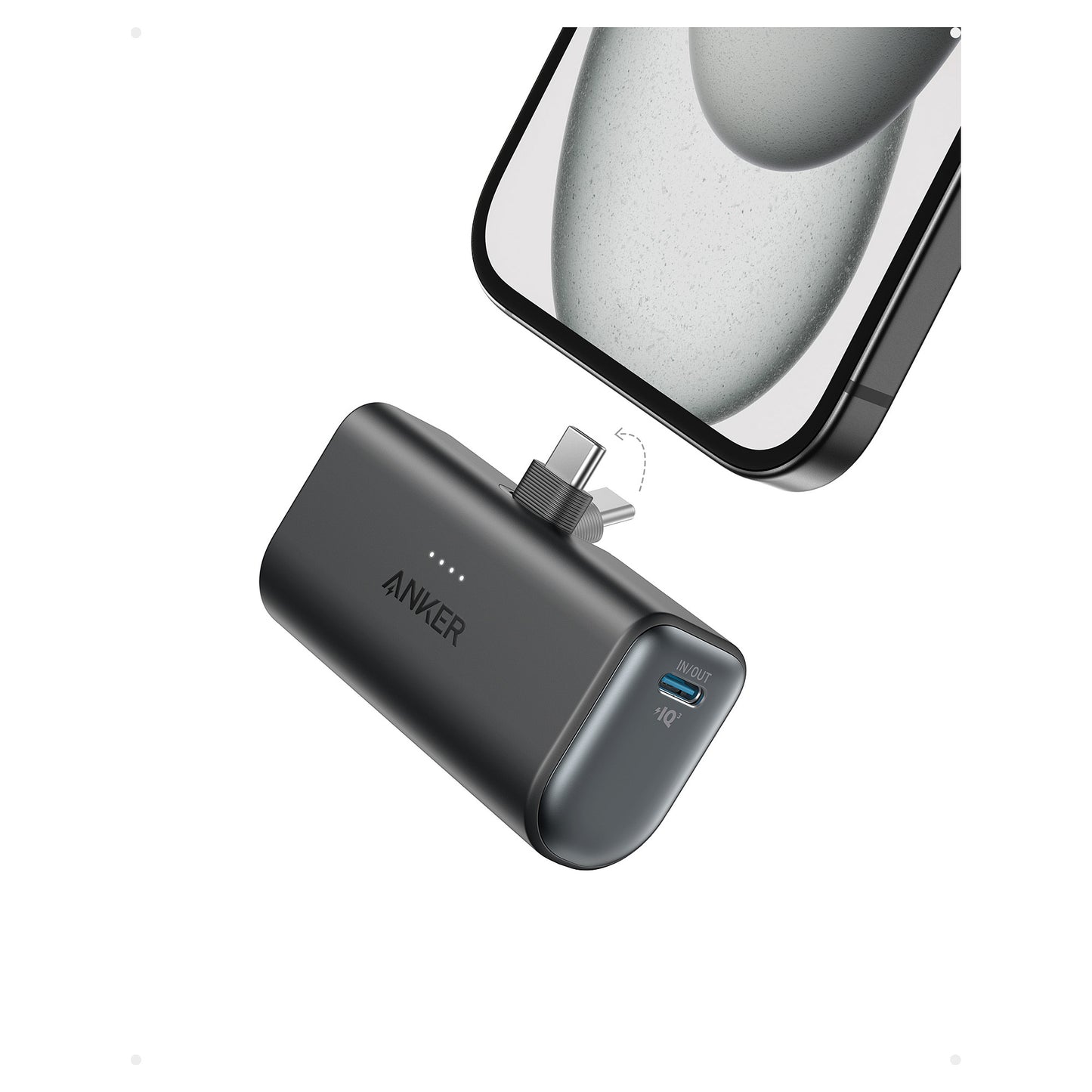 Anker PowerBank Nano 5000 mAh 22,5W 1 x USB-C Port black