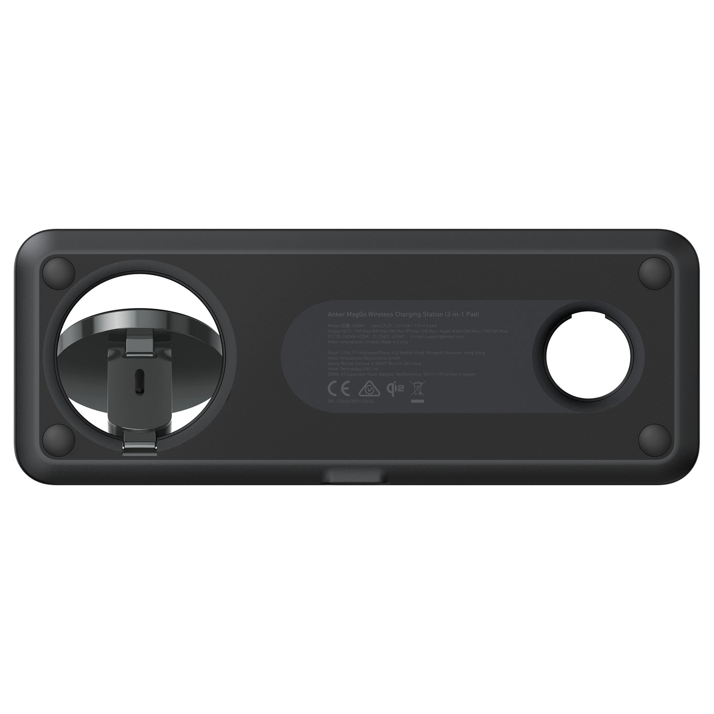 Anker MagGo Magnetic Charger 15W wireless PowerIQ Pad black