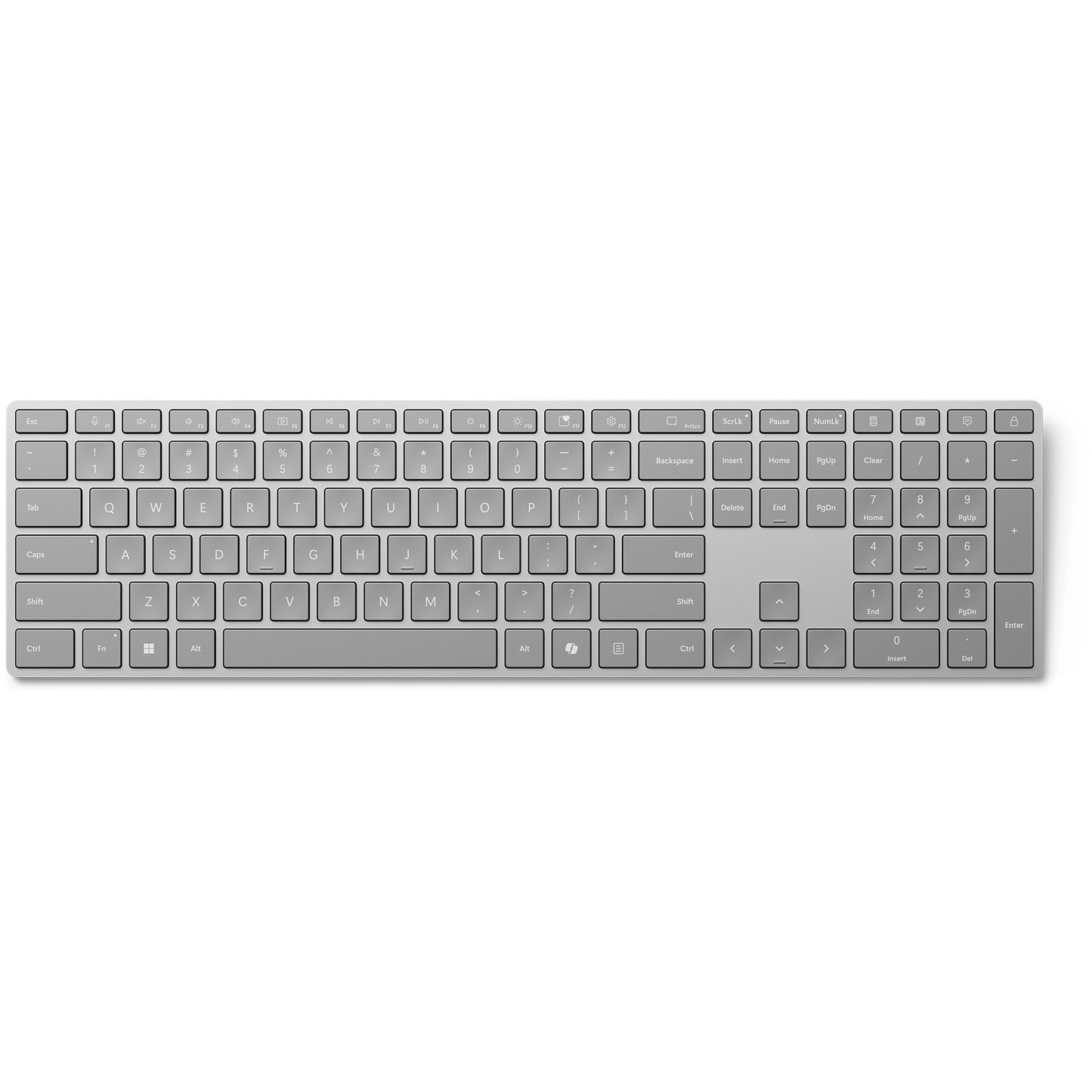 Microsoft Surface Keyboard Bluetooth AT/DE Gray
