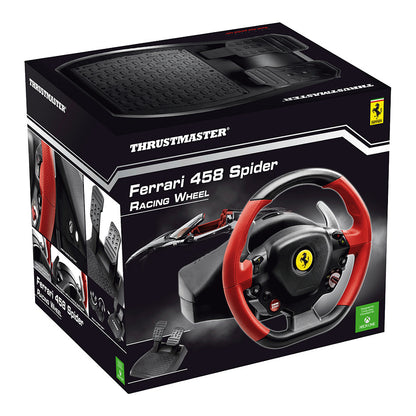 Thrustmaster Ferrari 458 Spider - Lenkrad- und Pedale-Set XBOX