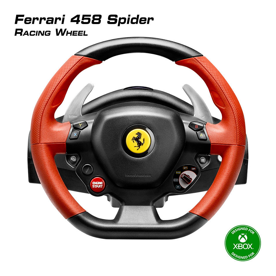 Thrustmaster Ferrari 458 Spider - Lenkrad- und Pedale-Set XBOX