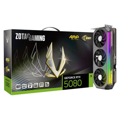 RTX 5080 16GB Zotac Gaming AMP Extreme Infinity GDDR7 3Fan