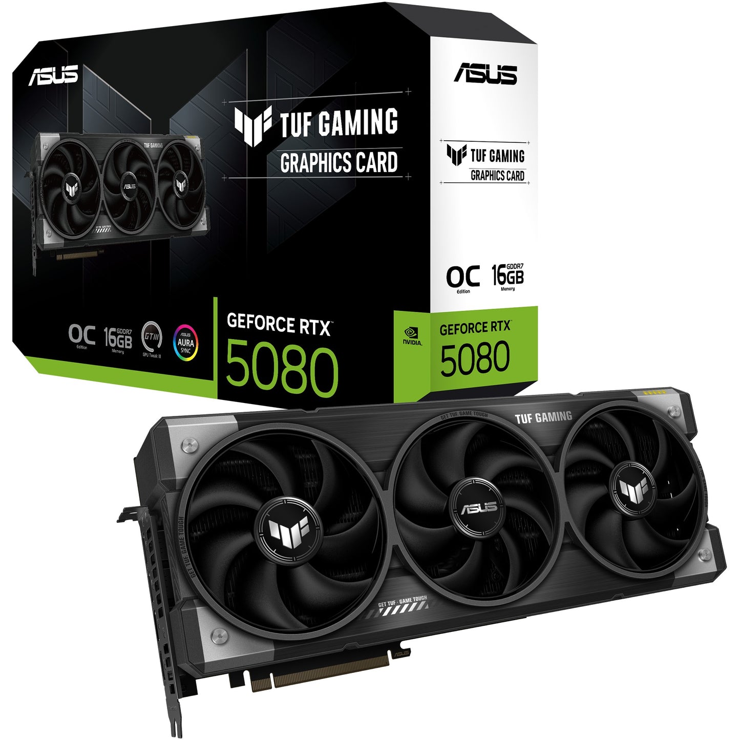 RTX 5080 16GB ASUS TUF Gaming OC GDDR7 3Fan