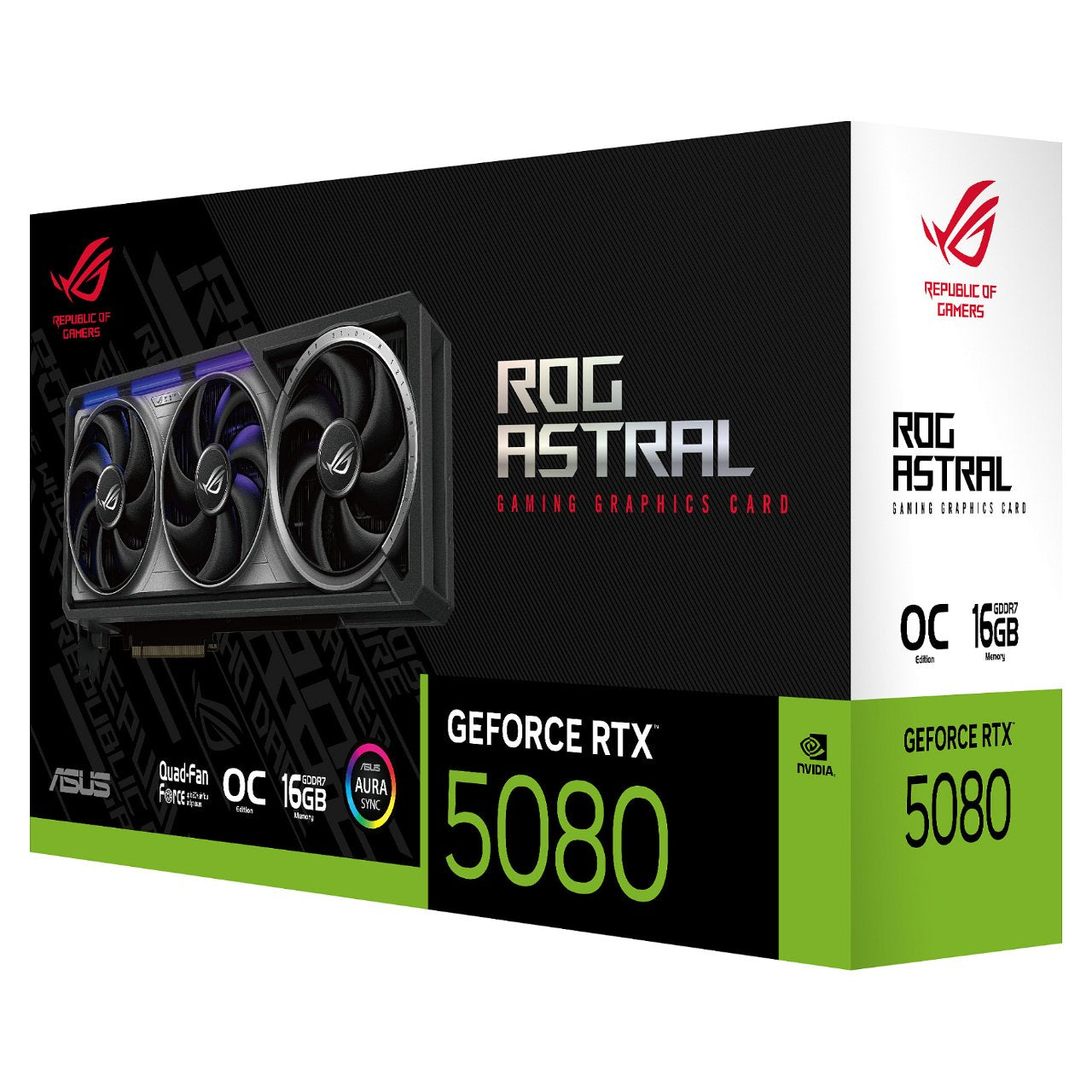 RTX 5080 16GB ASUS ROG Astral OC GDDR7 3Fan