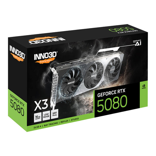 RTX 5080 16GB Inno3D X3 GDDR7 3Fan