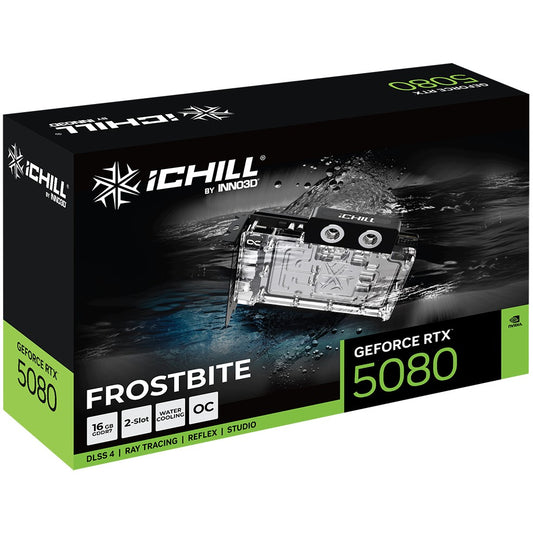 RTX 5080 16GB Inno3D iChill Frostbite GDDR7