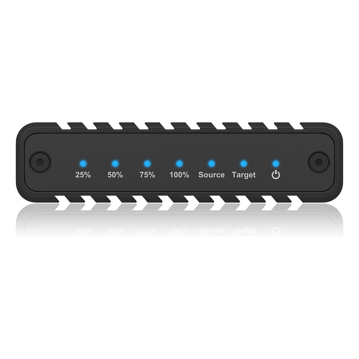 ICY BOX IB-2817MCL-C31 Externes USB-C 3.2 Gehäuse für 2x M.2 NVMe SSD mit Klonfunktion