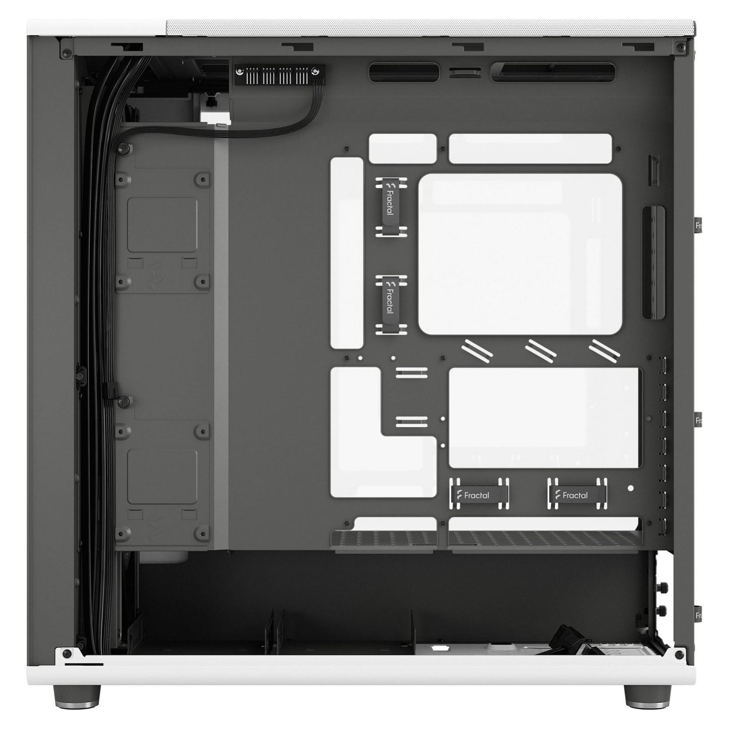Midi Fractal Design North XL RC Chalk White TG clear