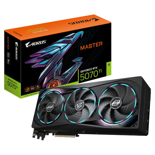 RTX 5070 Ti 16GB Gigabyte Aorus Master GDDR7 3Fan