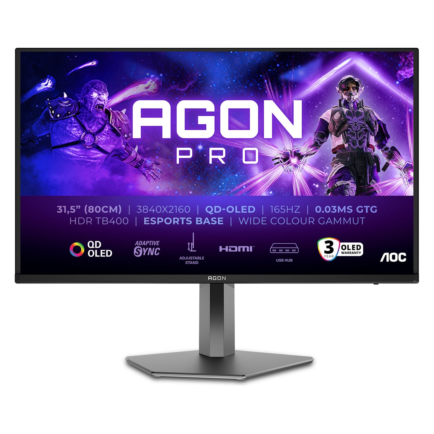 AG326UD 31.5IN 80.01CM QD-OLED