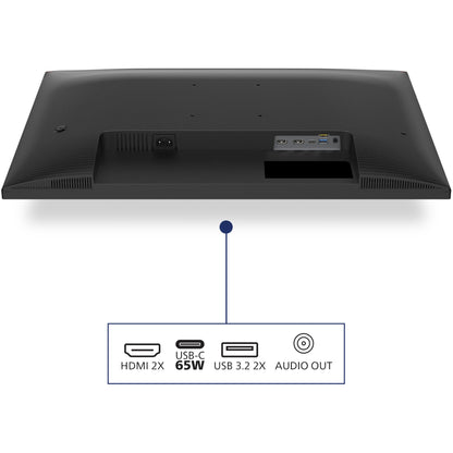68,6cm/27" (3840x2160) Philips 27E1N1900AE 16:9 4K UHD IPS HDR10 4ms 60Hz 2xHDMI USB-C Speaker Black