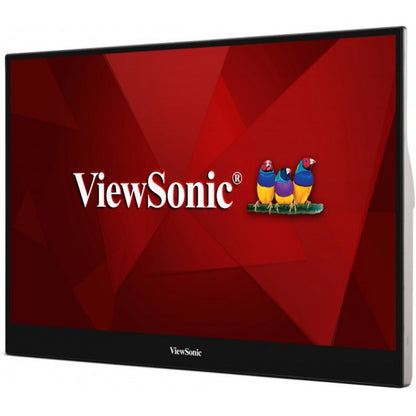 40,6cm/16" (1920x1080) ViewSonic TD1655 16:9 FHD IPS Touch Portable 6,5ms 60Hz MiniHDMI USB-C Speaker silver
