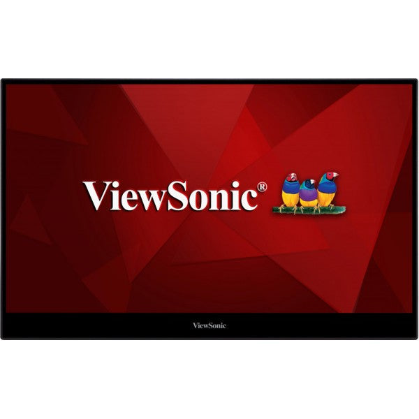 40,6cm/16" (1920x1080) ViewSonic TD1655 16:9 FHD IPS Touch Portable 6,5ms 60Hz MiniHDMI USB-C Speaker silver