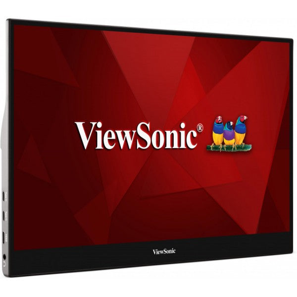 40,6cm/16" (1920x1080) ViewSonic TD1655 16:9 FHD IPS Touch Portable 6,5ms 60Hz MiniHDMI USB-C Speaker silver