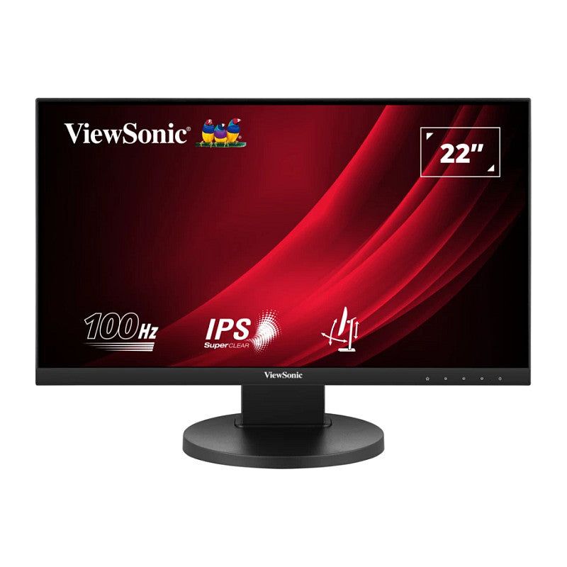 55,9cm/22" (1920x1080) ViewSonic VG2208A 16:9 FHD IPS 5ms 100Hz HDMI DP Speaker Black