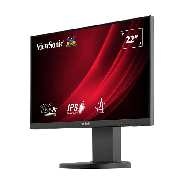 55,9cm/22" (1920x1080) ViewSonic VG2208A 16:9 FHD IPS 5ms 100Hz HDMI DP Speaker Black