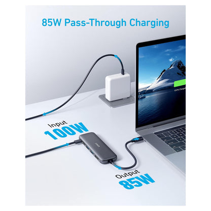 Anker USB-C Hub (5-in-1) 1 x 4K HDMI 2 x USB-A 1 x USB-C 1 x USB-C PD 100W