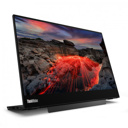 35,6cm/14" (2240x1400) Lenovo ThinkVision M14t Gen 2 IPS Touch portable 6ms 60Hz 2xUSB-C Black