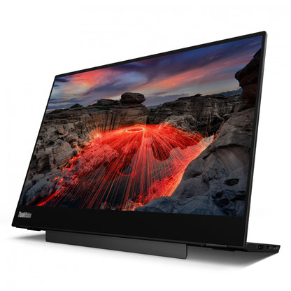 35,6cm/14" (2240x1400) Lenovo ThinkVision M14t Gen 2 IPS Touch portable 6ms 60Hz 2xUSB-C Black