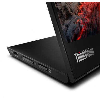 35,6cm/14" (2240x1400) Lenovo ThinkVision M14t Gen 2 IPS Touch portable 6ms 60Hz 2xUSB-C Black