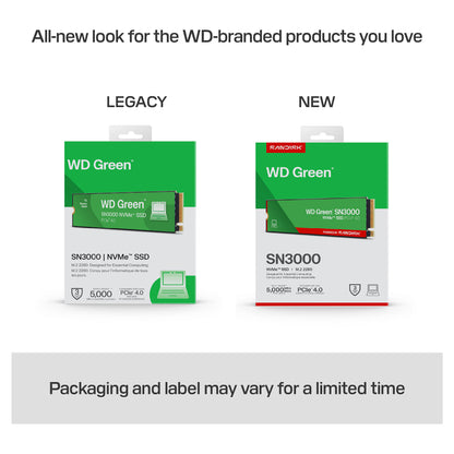 M.2 2TB WD Green SN3000 NVMe PCIe 4.0 x 4