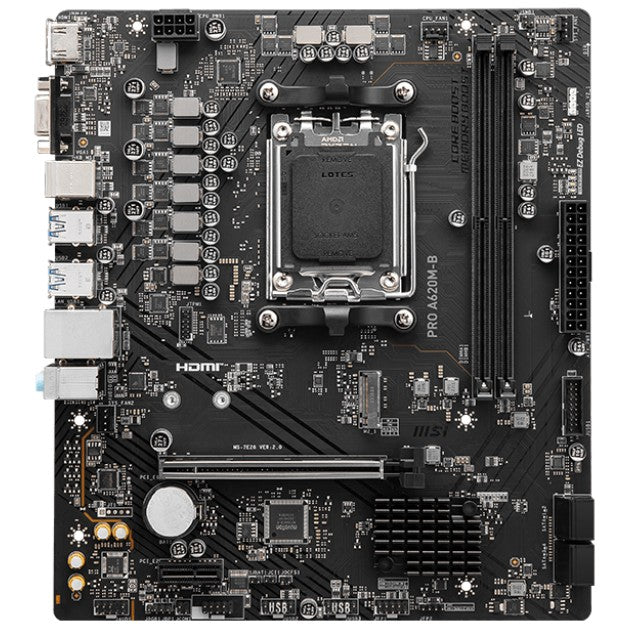 AM5 MSI A620M-B Pro mATX