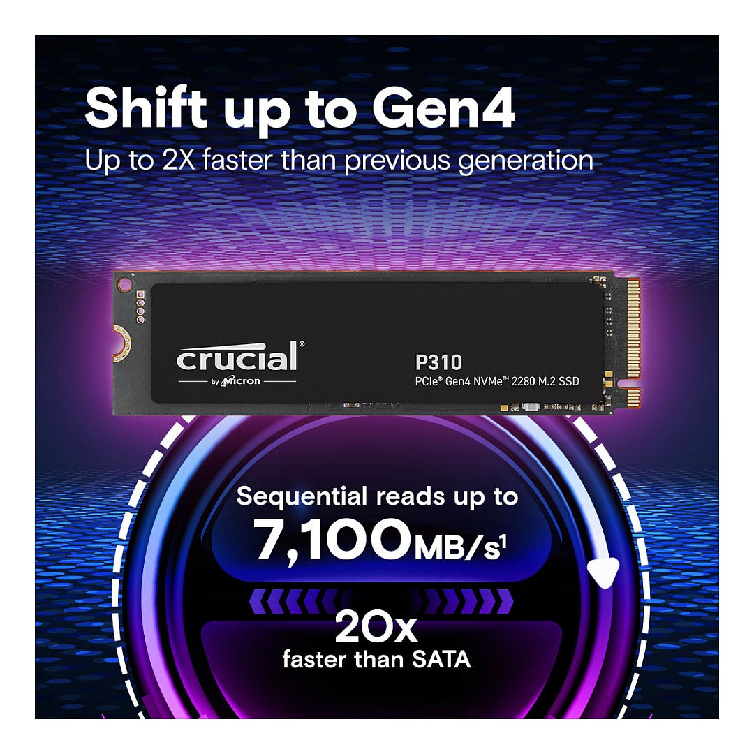M.2 2TB Crucial P310 NVMe PCIe Gen4