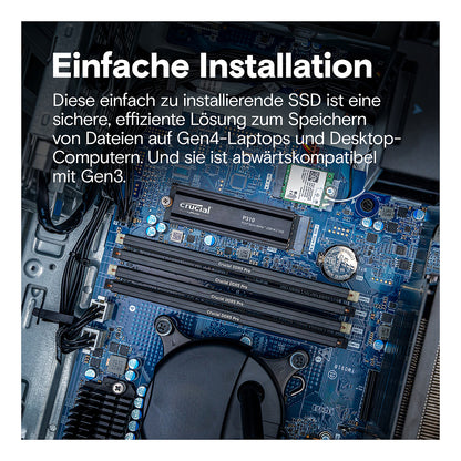 M.2 2TB Crucial P310 NVMe PCIe Gen4 with Headsink